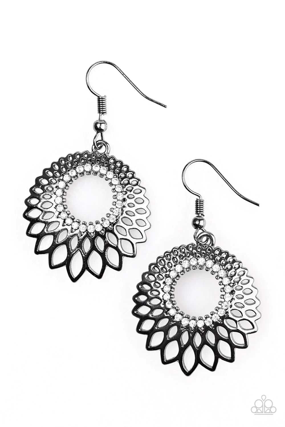Paparazzi Earring ~ You Heard The GLAM! - Black