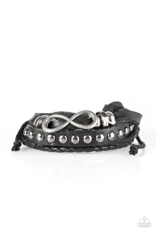 Pulsera Paparazzi ~ Infinitas posibilidades - Negro