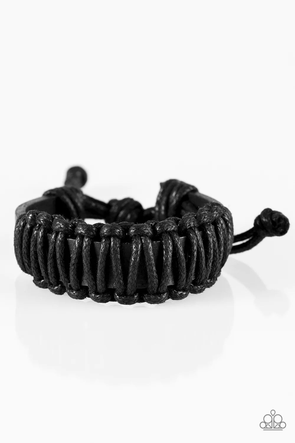 Paparazzi Bracelet ~ Hike Club - Black