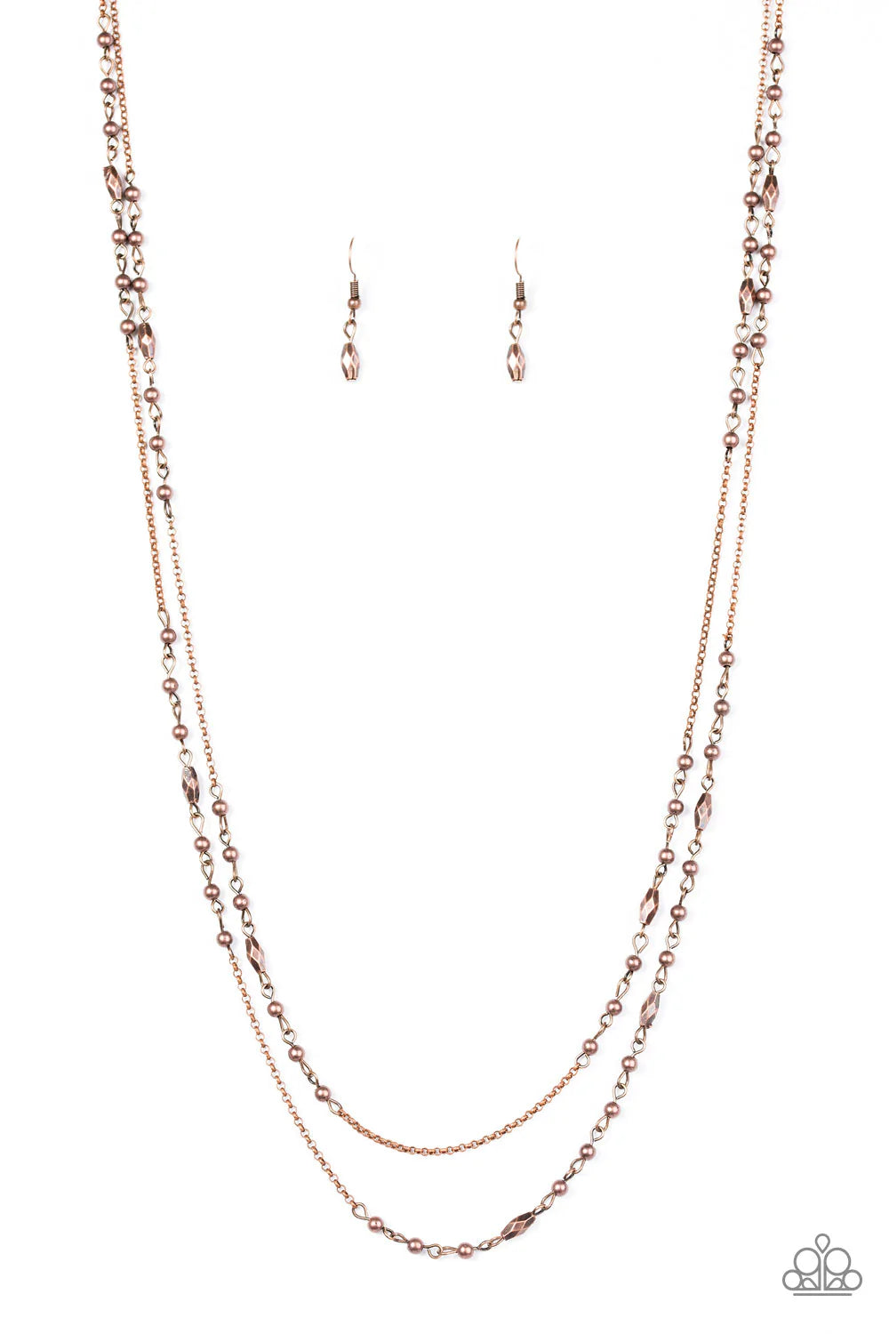 Collar Paparazzi ~ Encanto rústico - Cobre