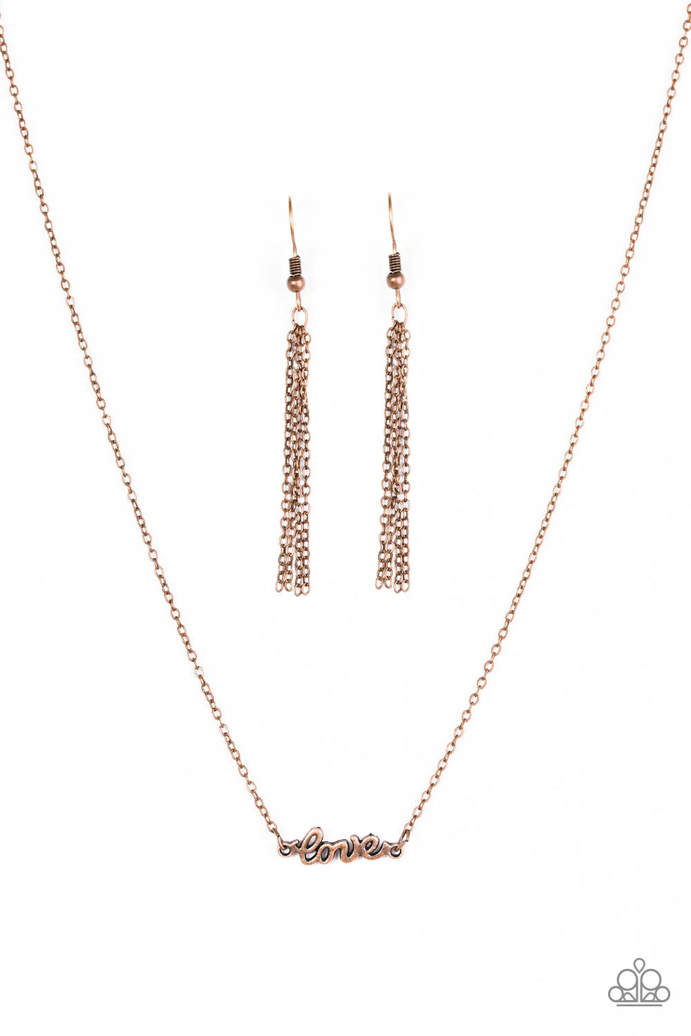 Collar Paparazzi ~ Todo mi amor - Cobre