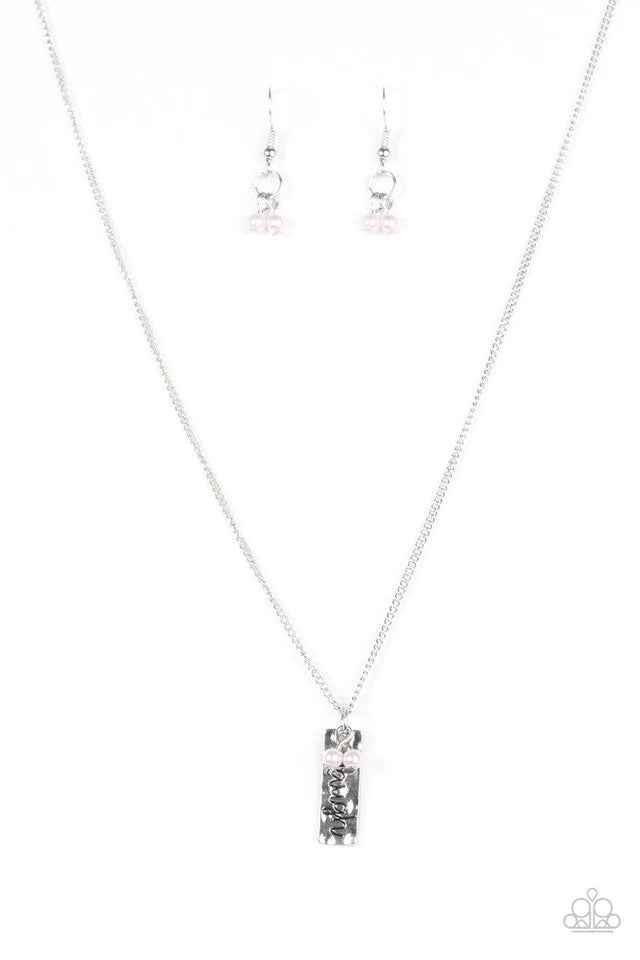 Collar Paparazzi ~ Ríete a menudo - Rosa