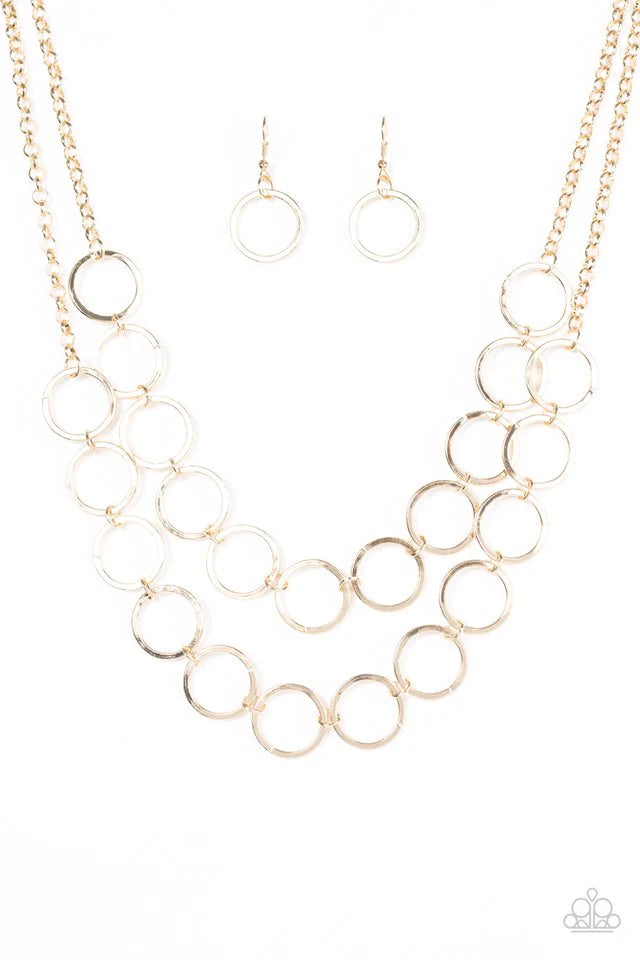 Collar Paparazzi ~ BLING The Alarm - Oro