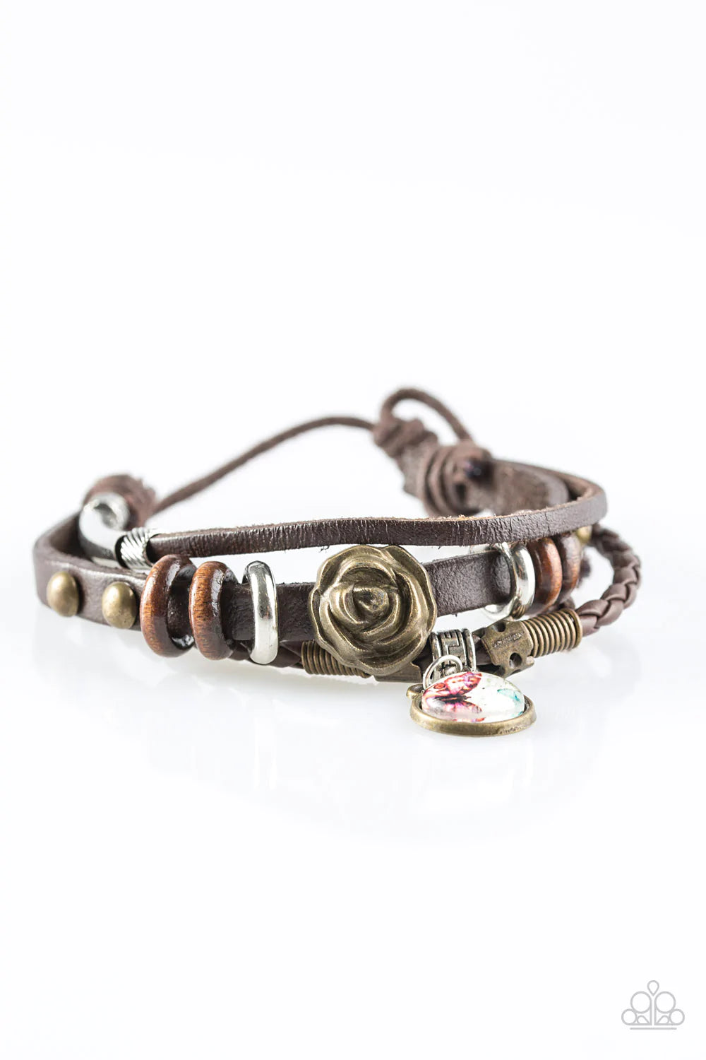 Paparazzi Bracelet ~ Magnificent Meadows - Brown