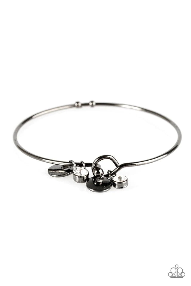 Pulsera Paparazzi ~ Dale un toque de lujo - Negro