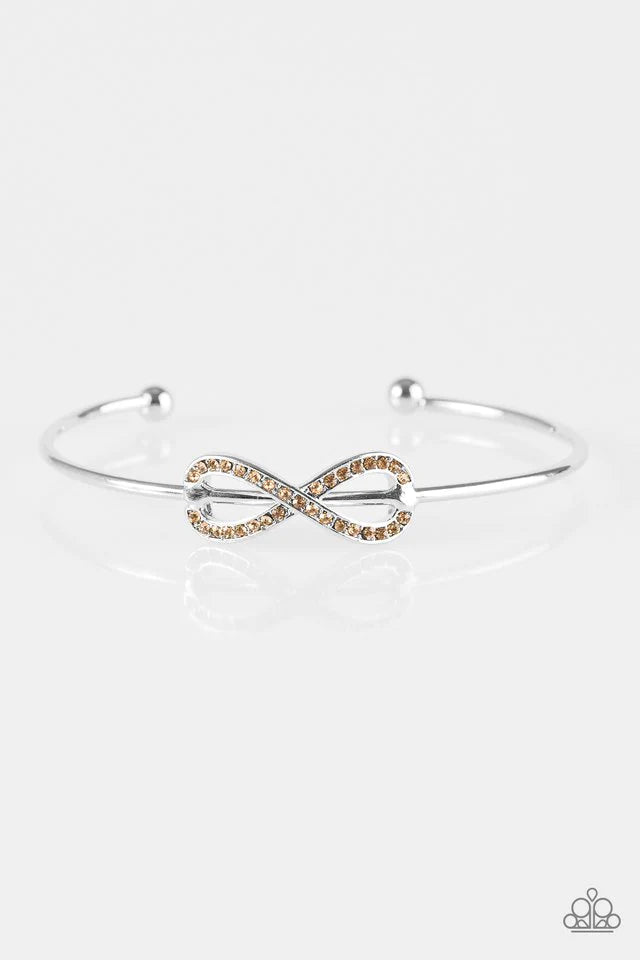 Paparazzi Bracelet ~ A Joy Forever - Brown