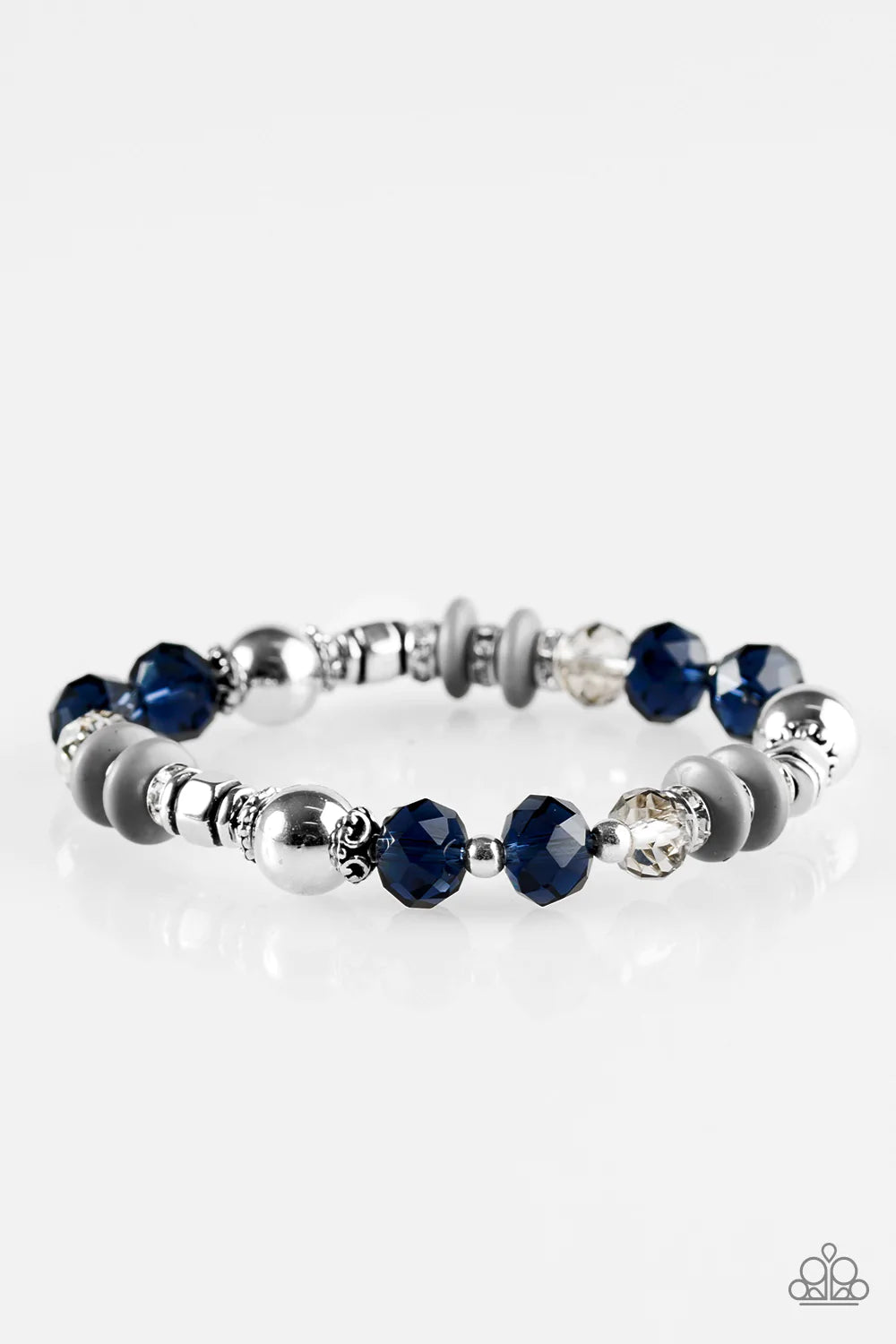 Pulsera Paparazzi ~ Royal Riviera - Azul