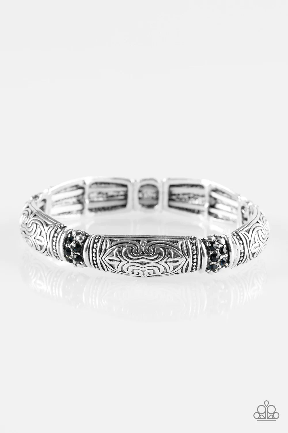 Pulsera Paparazzi ~ Romance en Roma - Azul