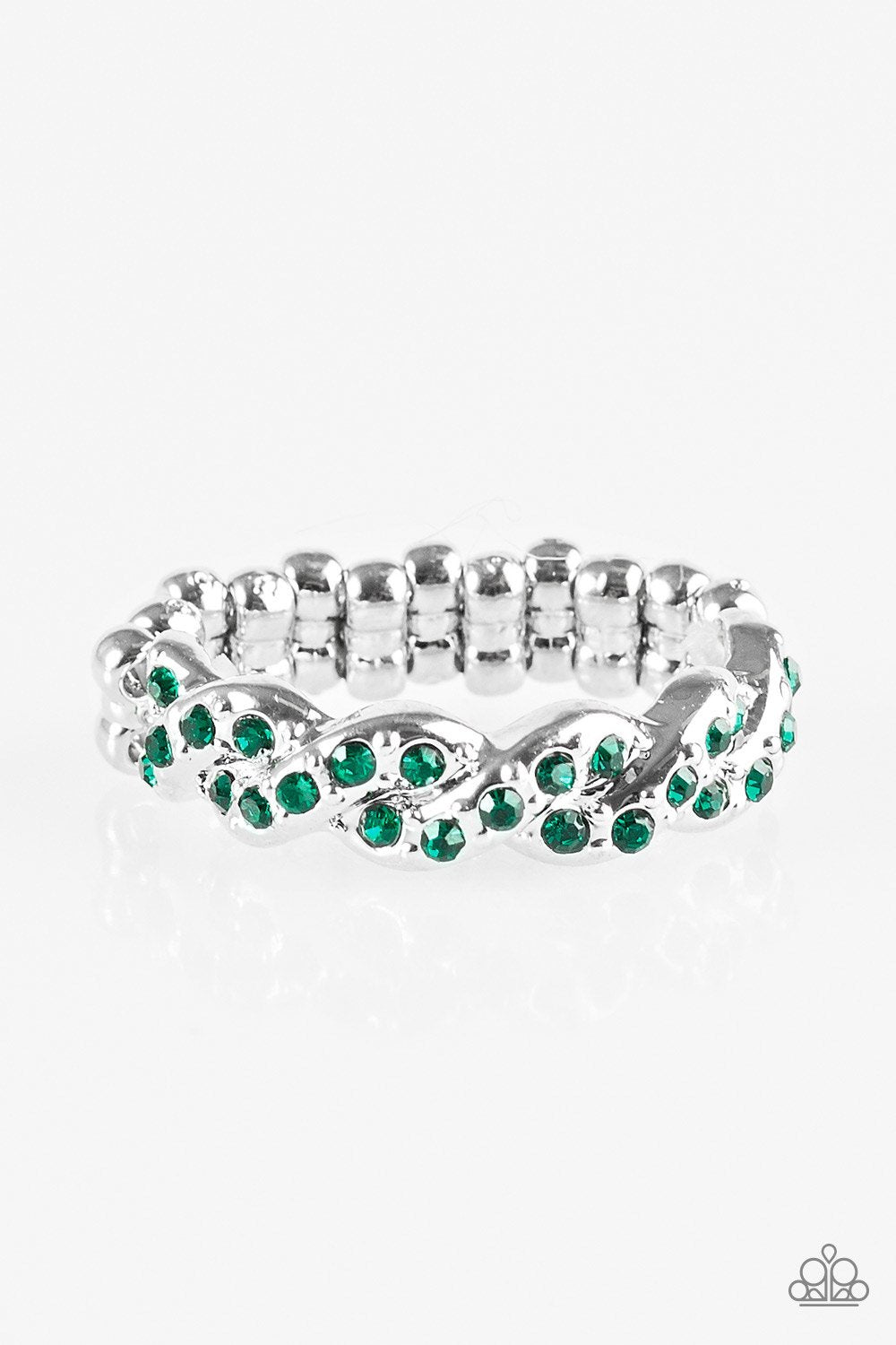 Anillo de paparazzi ~ Dinero en efectivo, frío y contante - Verde