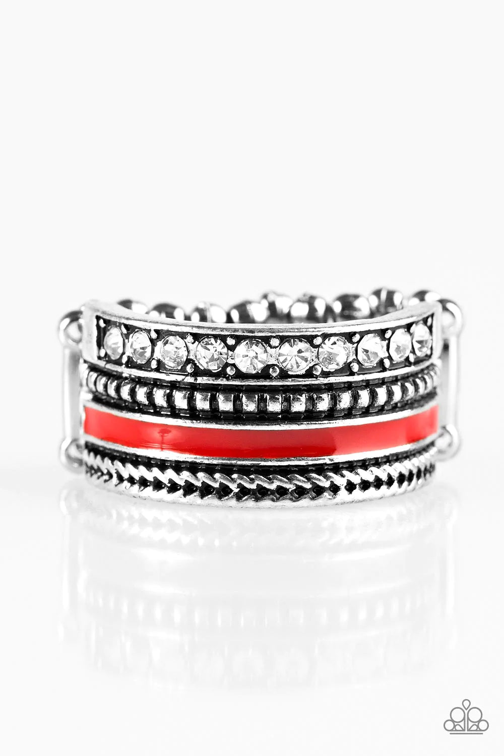 Paparazzi Ring ~ One WILDLIFE To Live - Red