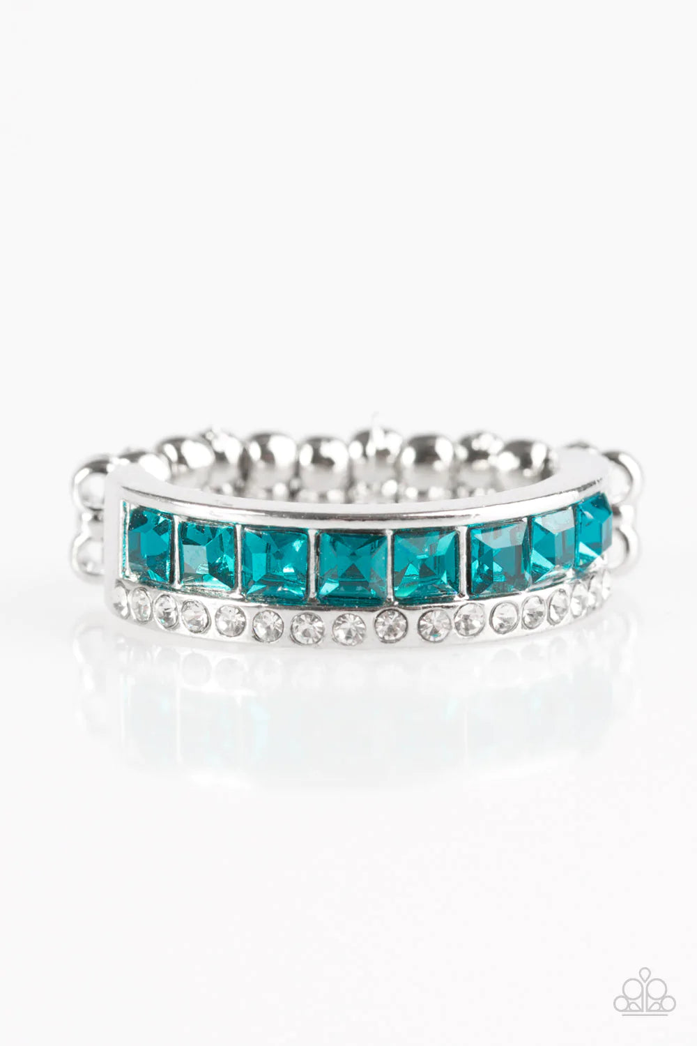 Paparazzi Ring ~ Money Motto - Blue