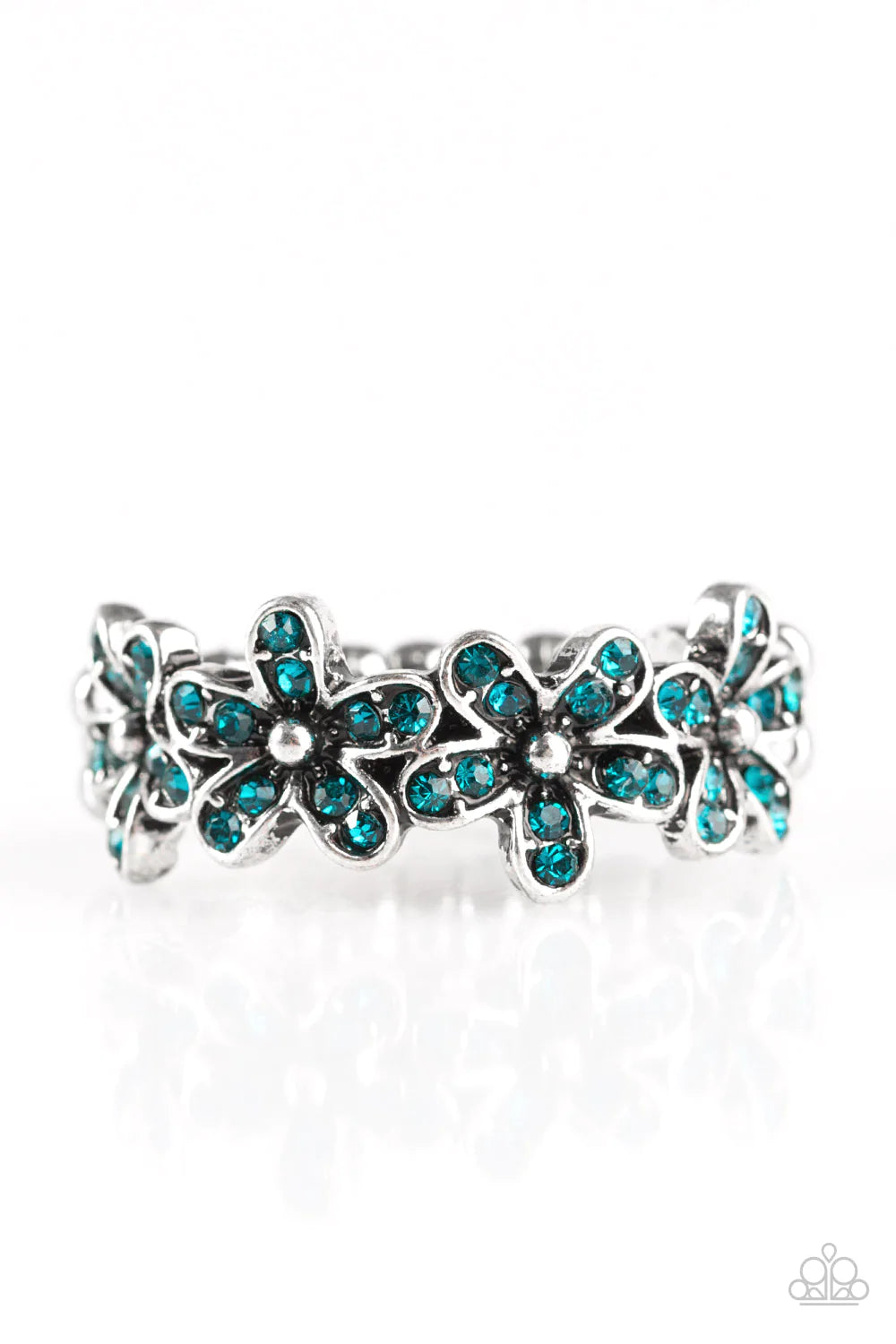 Anillo Paparazzi ~ Daisy Dazzle - Azul