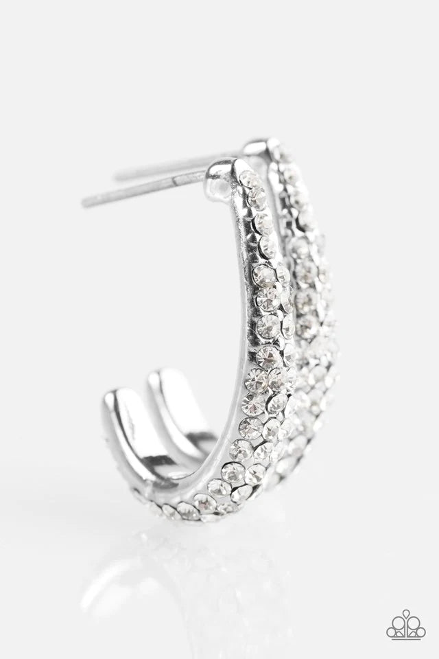 Pendiente Paparazzi ~ Momentos atemporales - Blanco