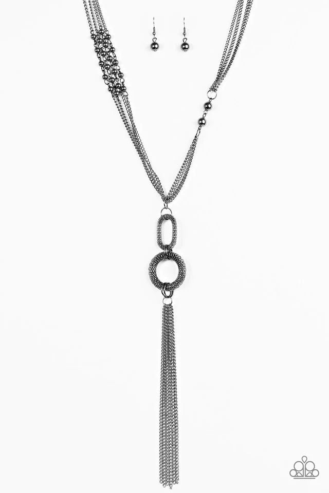 Collar Paparazzi ~ FLASH Out - Negro