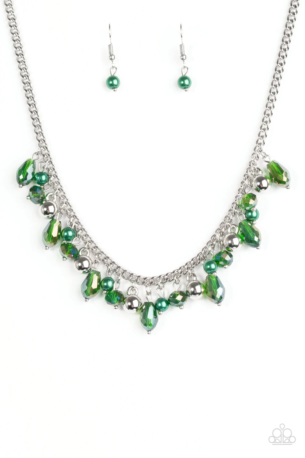 Paparazzi Necklace ~ Glammed If I Do, Glammed If I Dont - Green