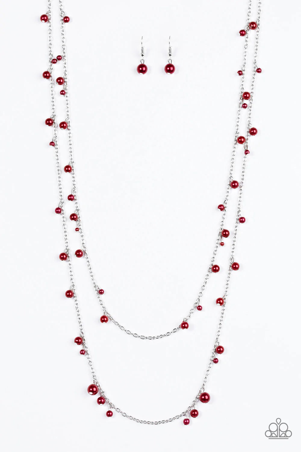 Paparazzi Necklace ~ A Good GLAM Is Hard To Find - Red