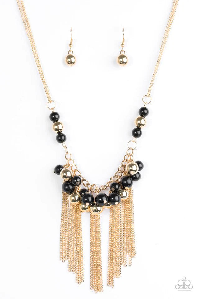 Paparazzi Necklace ~ Modern Mechanics - Black