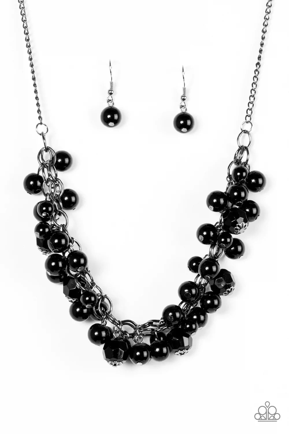 Paparazzi Necklace Time To RUNWAY Black Paparazzi Jewelry