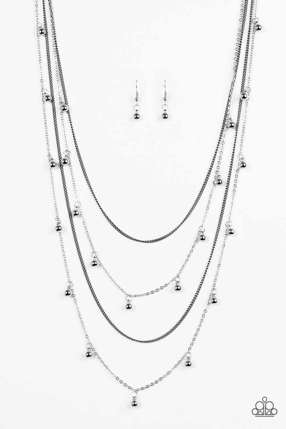 Paparazzi Necklace ~ Come Out and SLAY - Silver