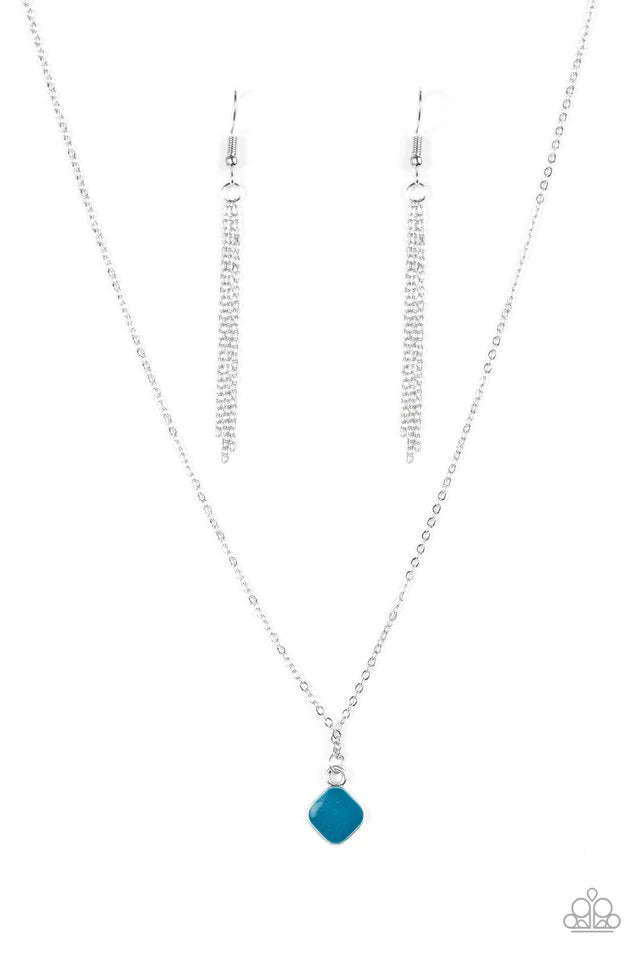 Paparazzi Necklace ~ Paint A Picture - Blue