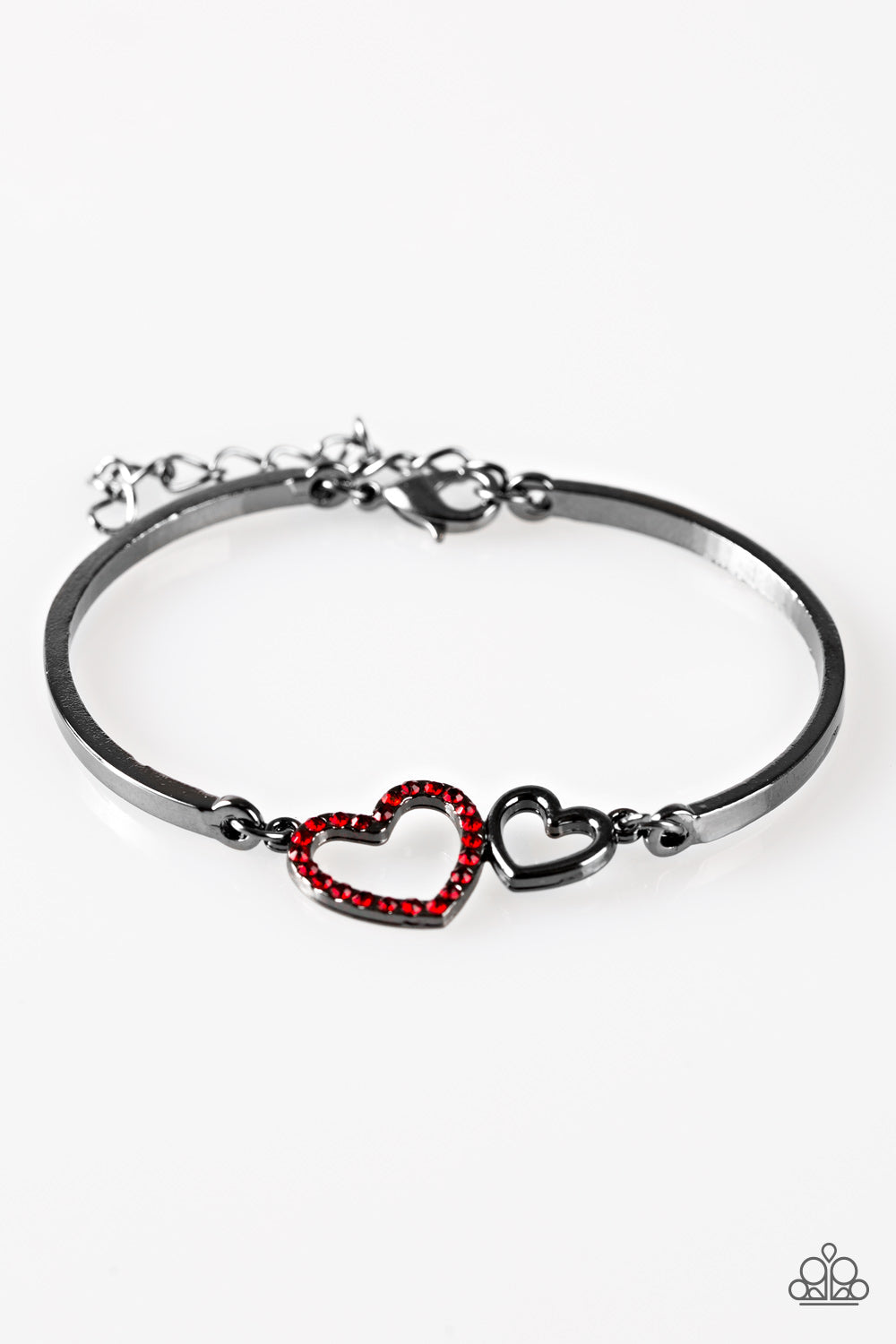 Paparazzi Bracelet ~ The Show LUST Go On! - Red