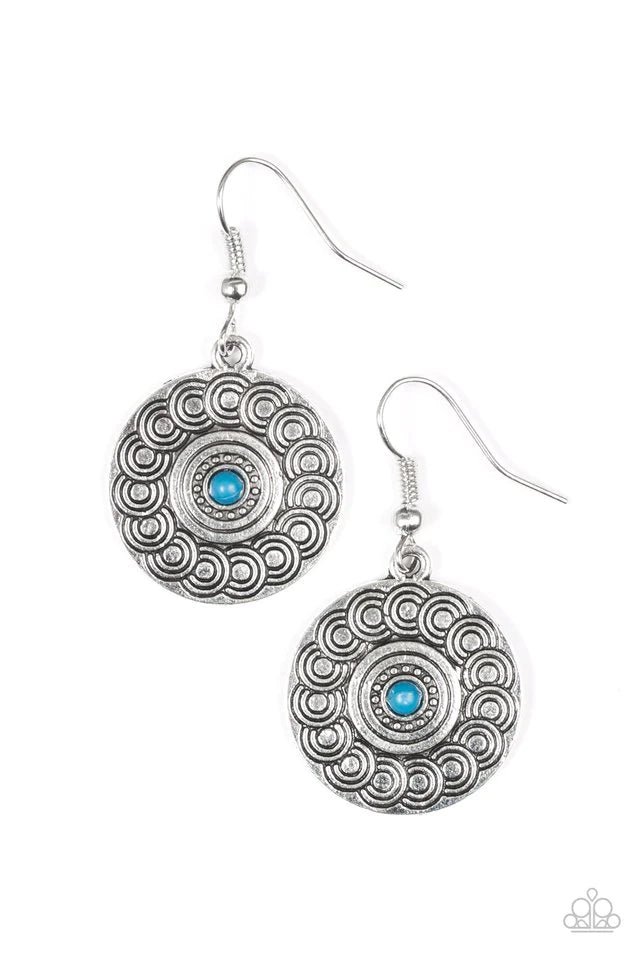 Pendiente Paparazzi ~ Espiral Sonorense - Azul