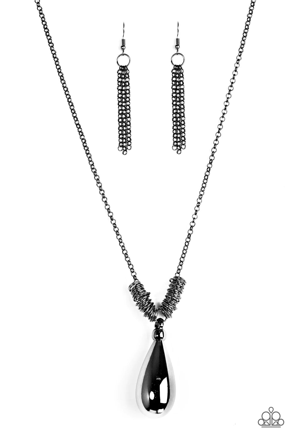 Collar Paparazzi ~ Just A Drop - Negro
