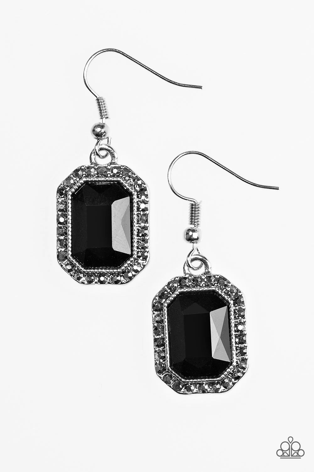 Pendiente Paparazzi ~ Crown Court - Negro