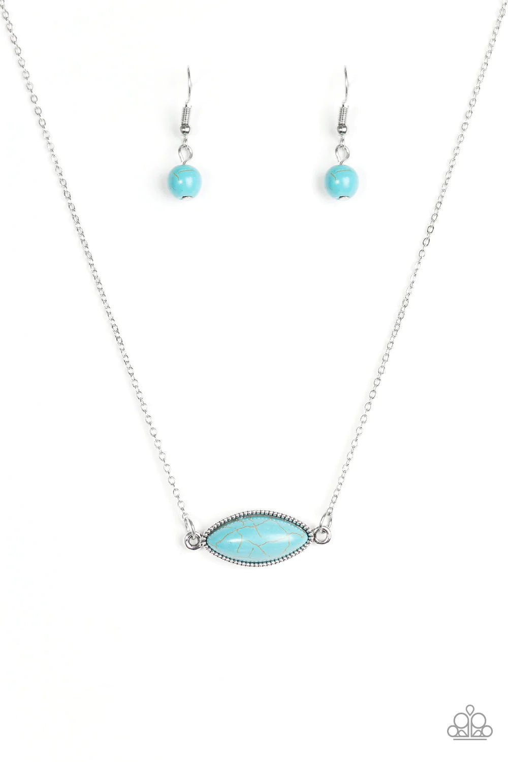 Collar Paparazzi ~ Ídolo del desierto - Azul