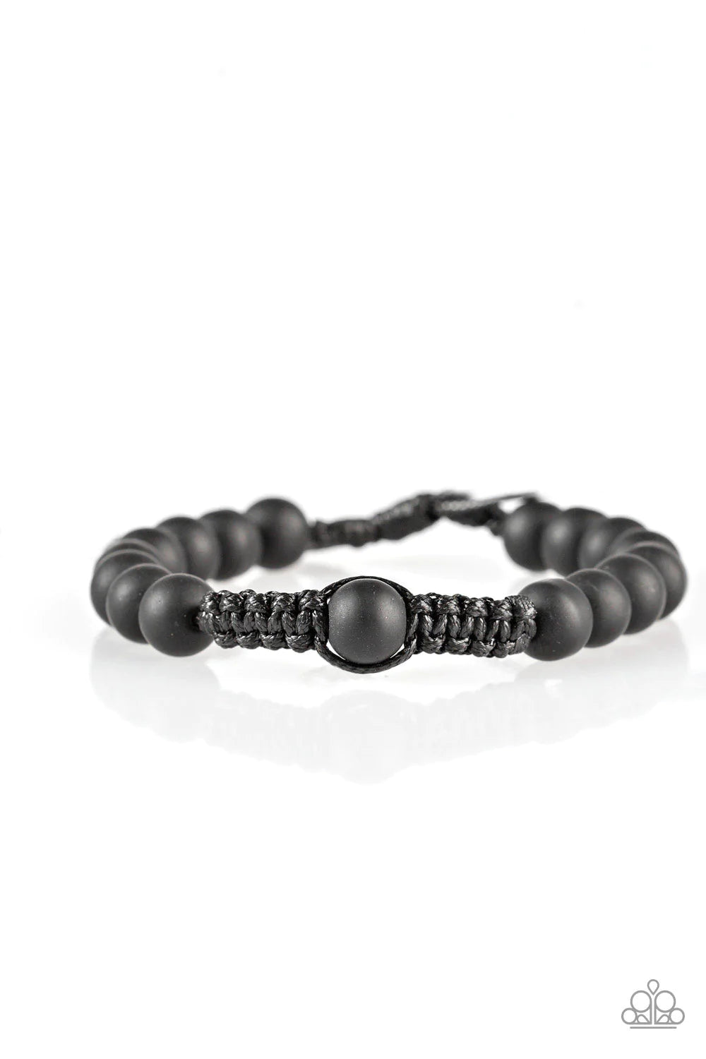 Paparazzi Bracelet ~ Respite - Black
