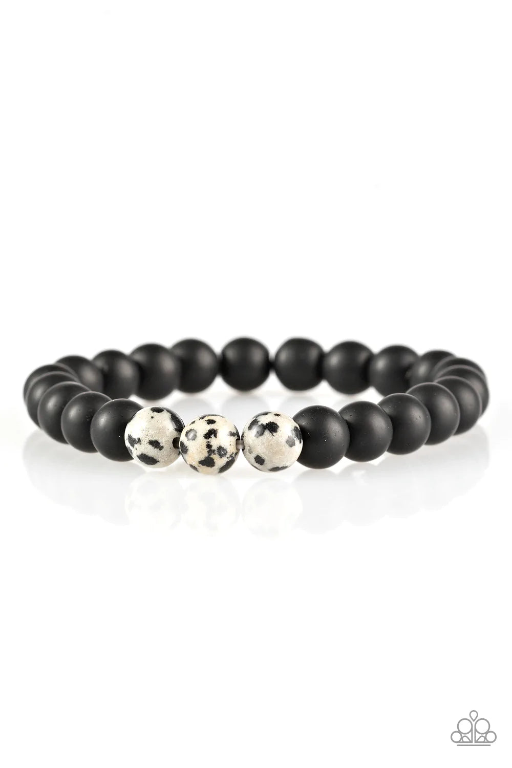 Paparazzi Bracelet ~ Inner Peace - White