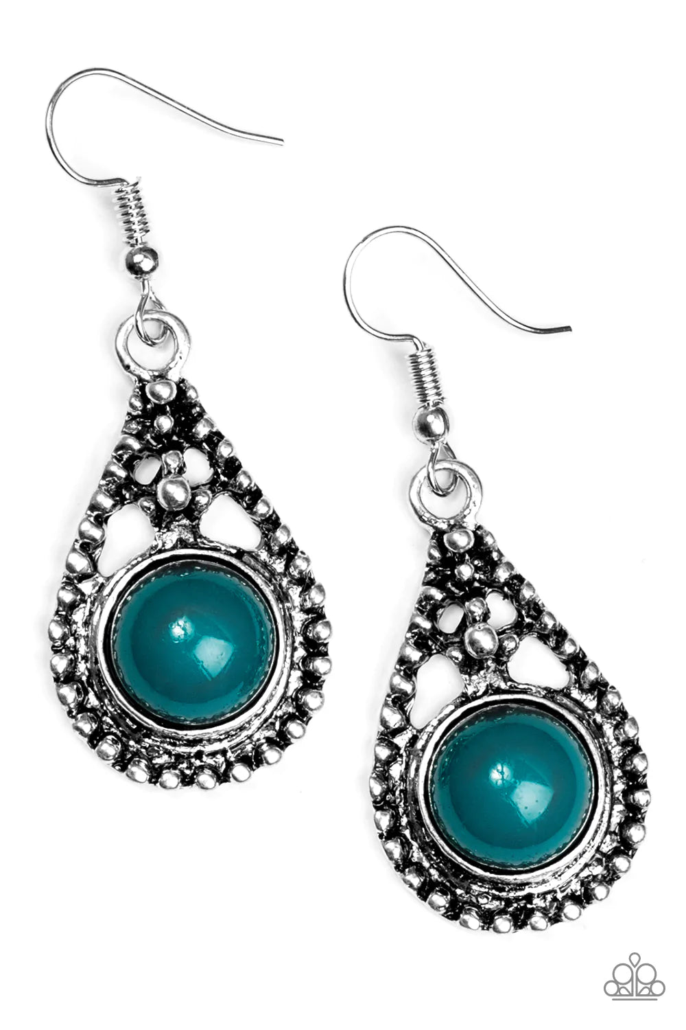 Paparazzi Earring ~ Not All HUE Wander - Blue