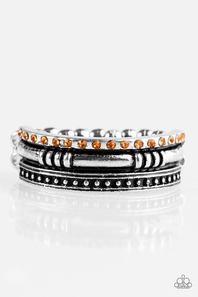 Paparazzi Ring ~ Safari Shimmer - Orange
