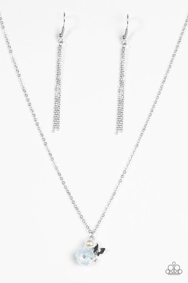 Paparazzi Necklace ~ Girl Glimmer - Blue