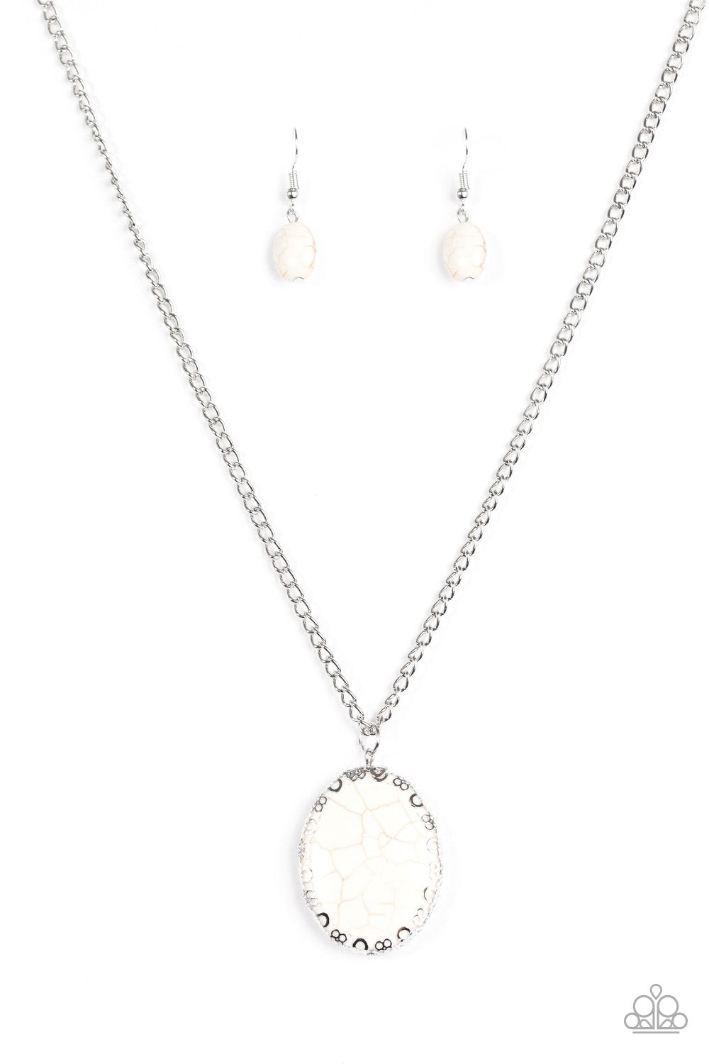 Collar Paparazzi ~ Nunca te abandonaré - Blanco