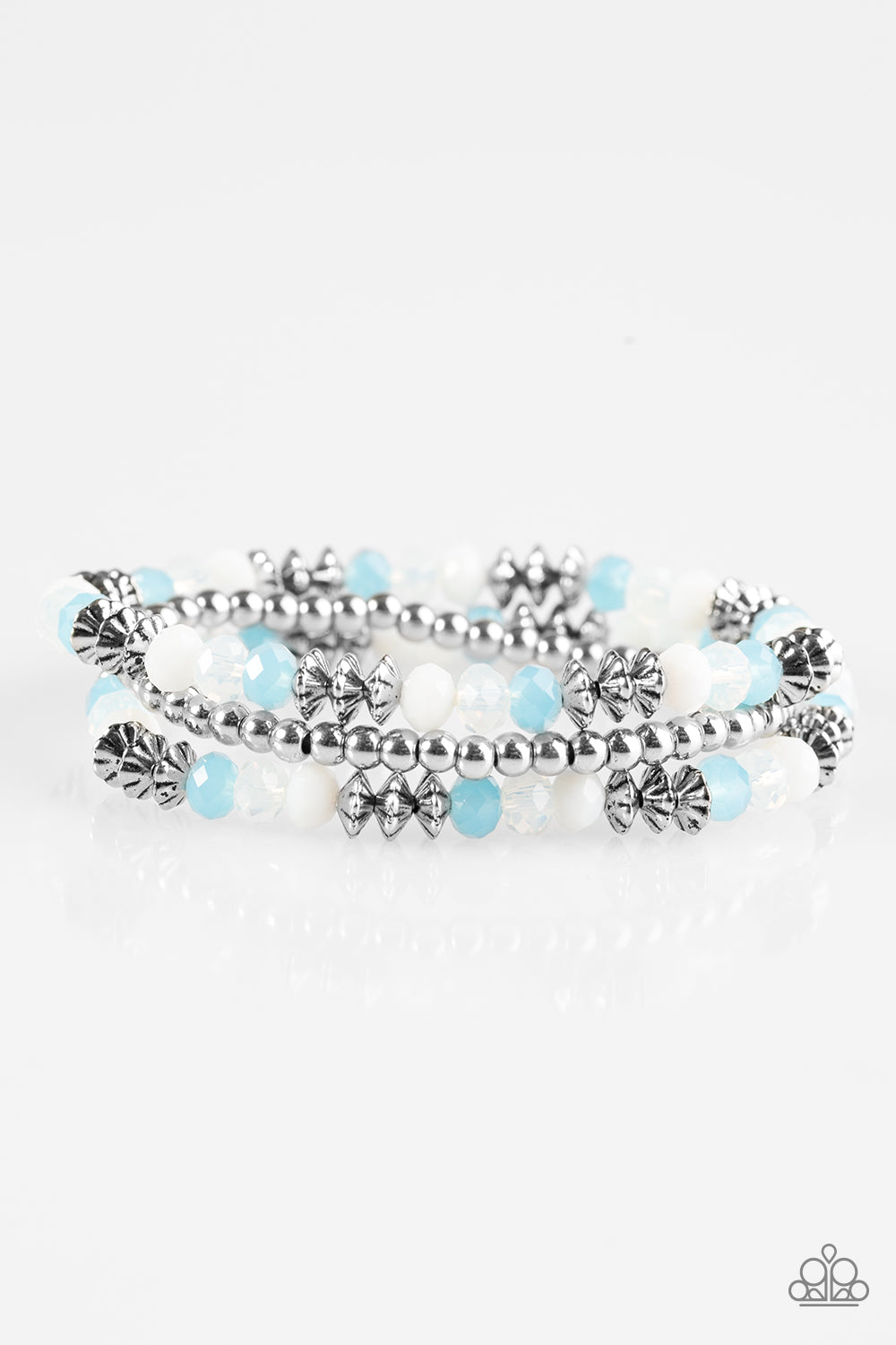 Paparazzi Bracelet ~ Shimmer Sensation - Blue