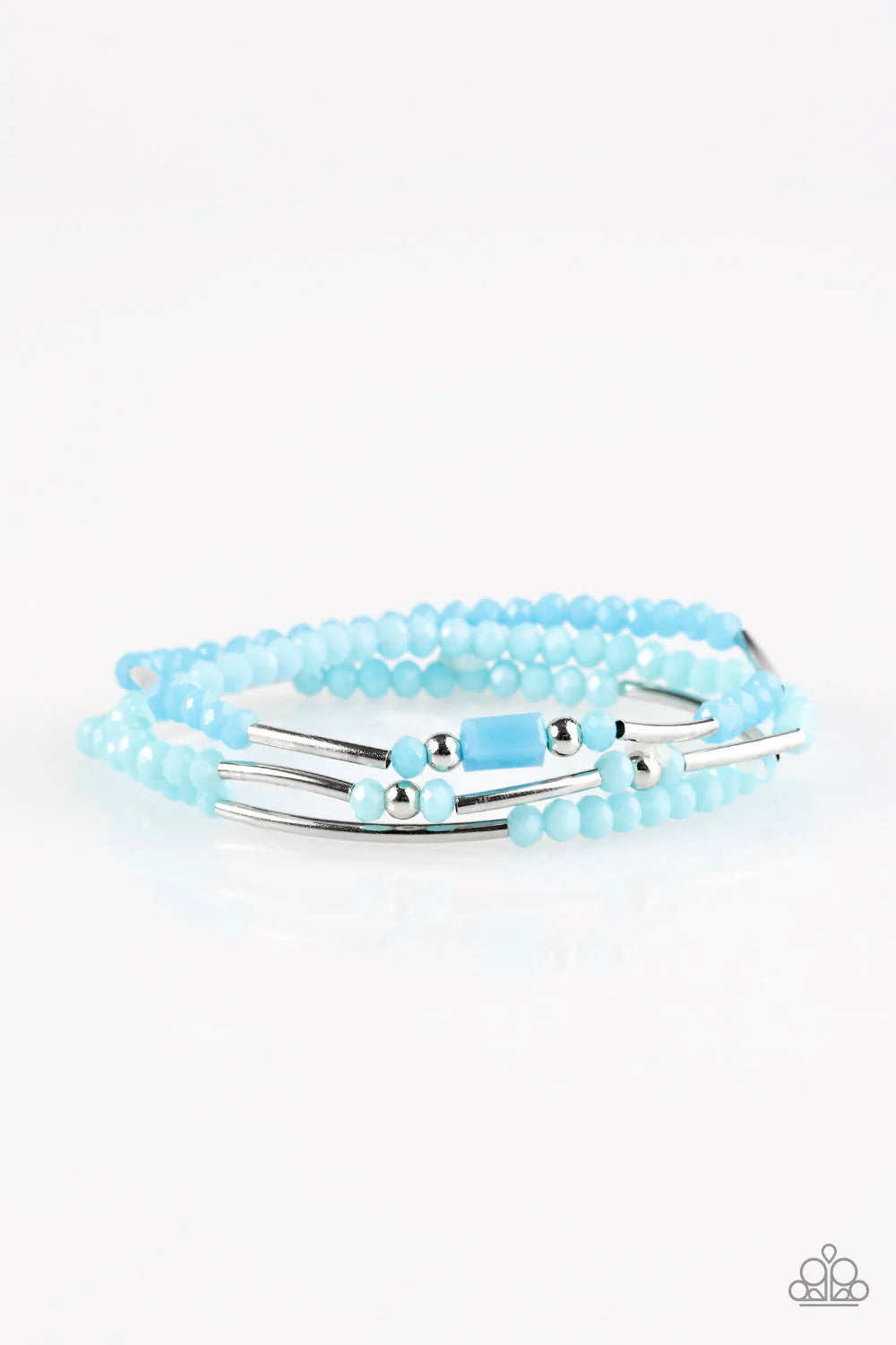 Pulsera Paparazzi ~ Dream Gleam - Azul