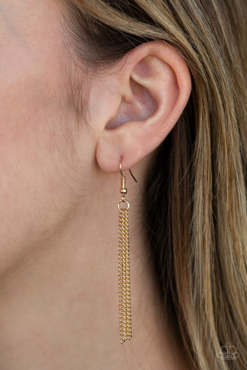 Paparazzi Necklace ~ Palm Tree Paradise - Gold