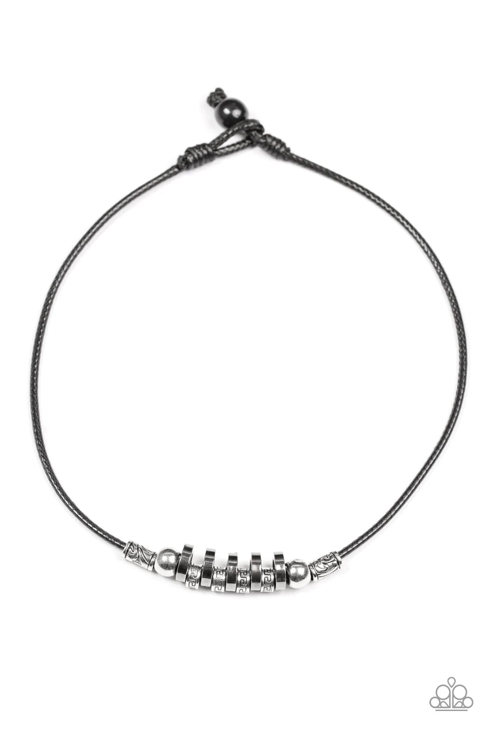 Collar Paparazzi ~ Cañones antiguos - Negro