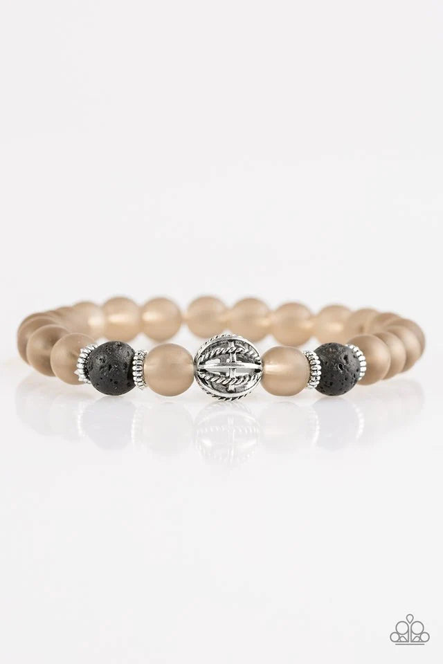 Pulsera Paparazzi ~ Pureza - Negro