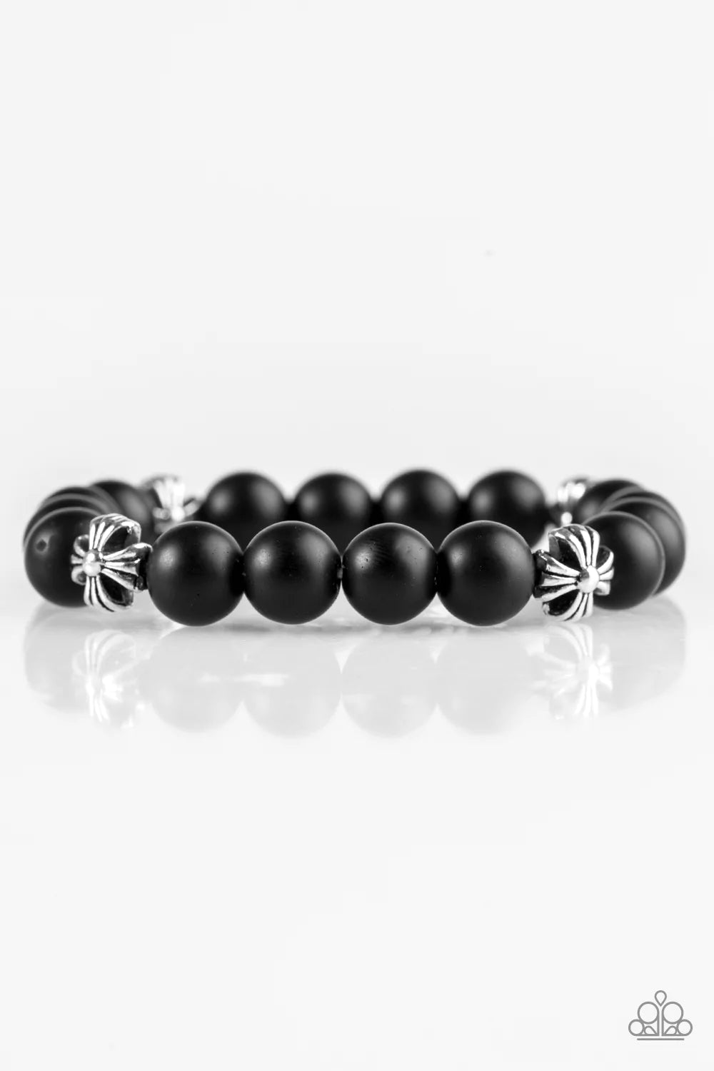 Paparazzi Bracelet ~ Amiable - Black