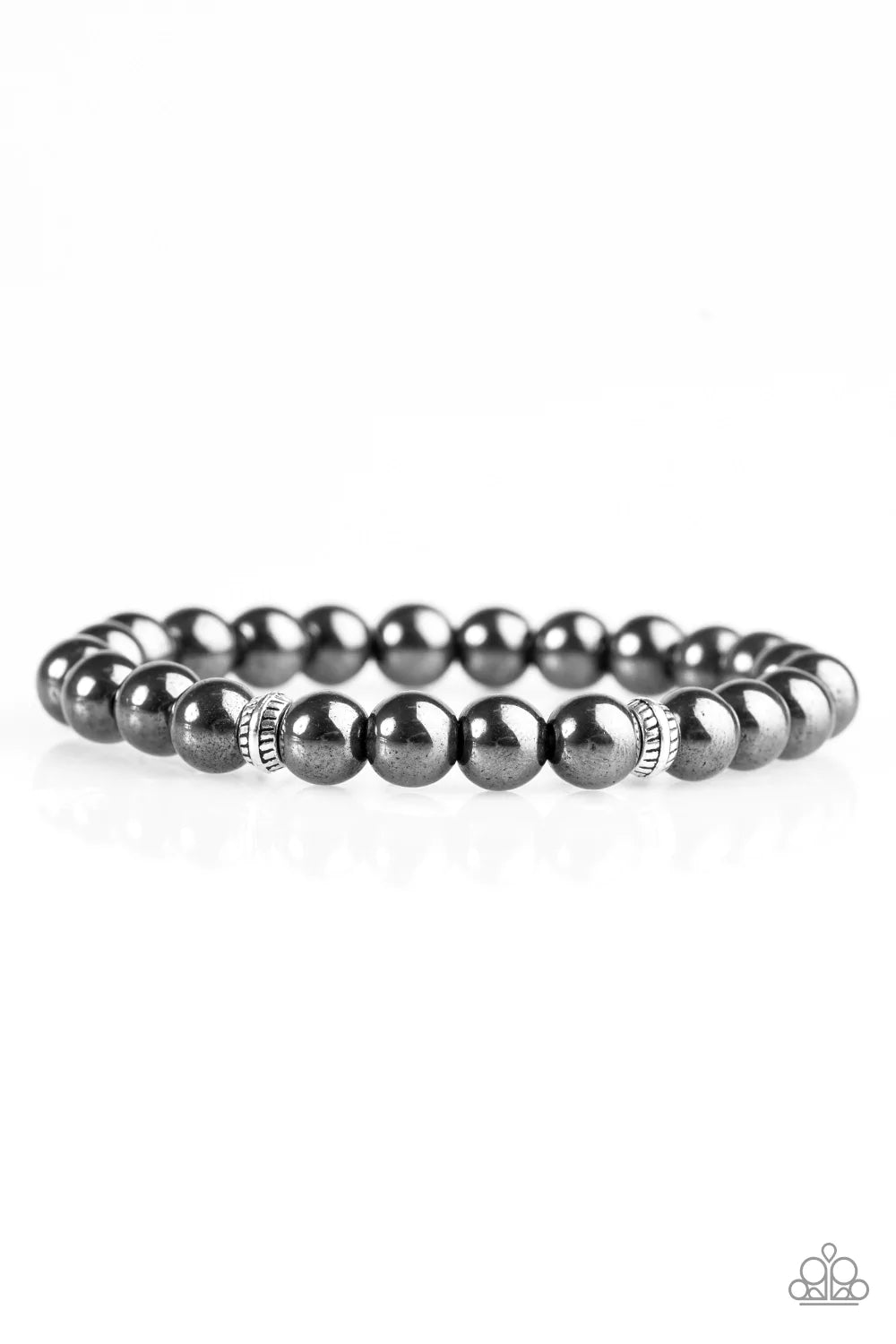 Pulsera Paparazzi ~ Solace - Negro