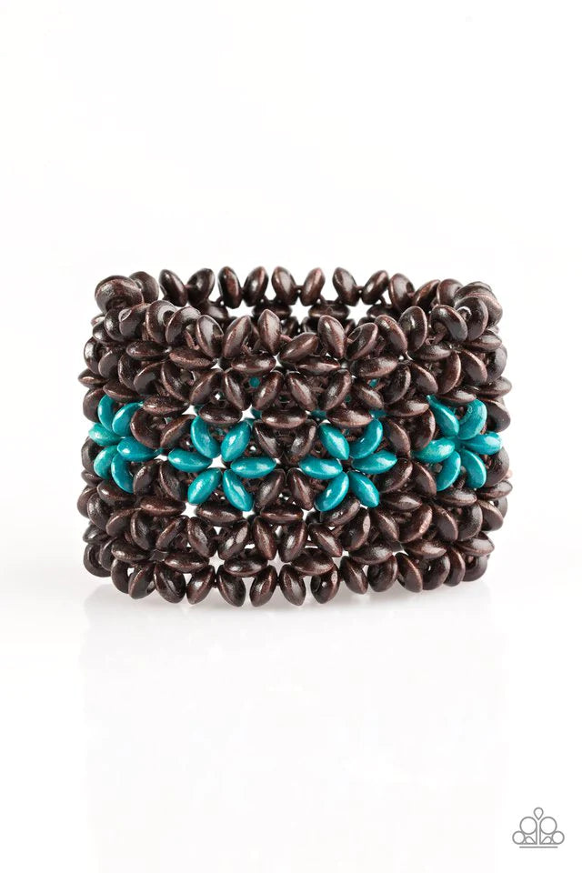 Pulsera Paparazzi ~ Bahama Babe - Azul