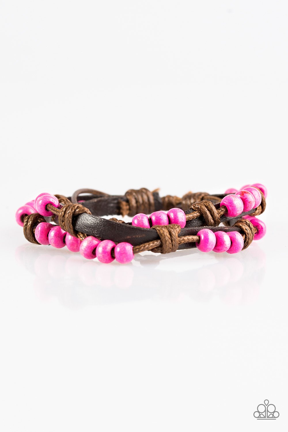 Paparazzi Bracelet ~ Bikinis and Boardwalks - Pink