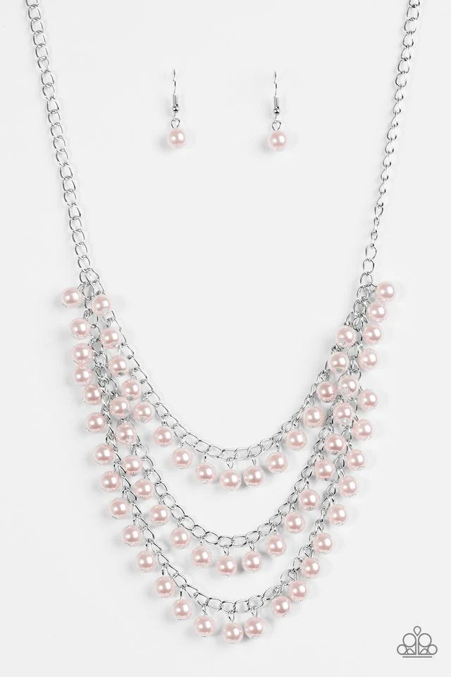 Collar Paparazzi ~ Chicly Classic - Rosa