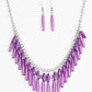 Paparazzi Necklace - Speak Of The DIVA - Purple