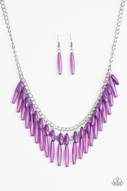 Paparazzi Necklace - Speak Of The DIVA - Purple