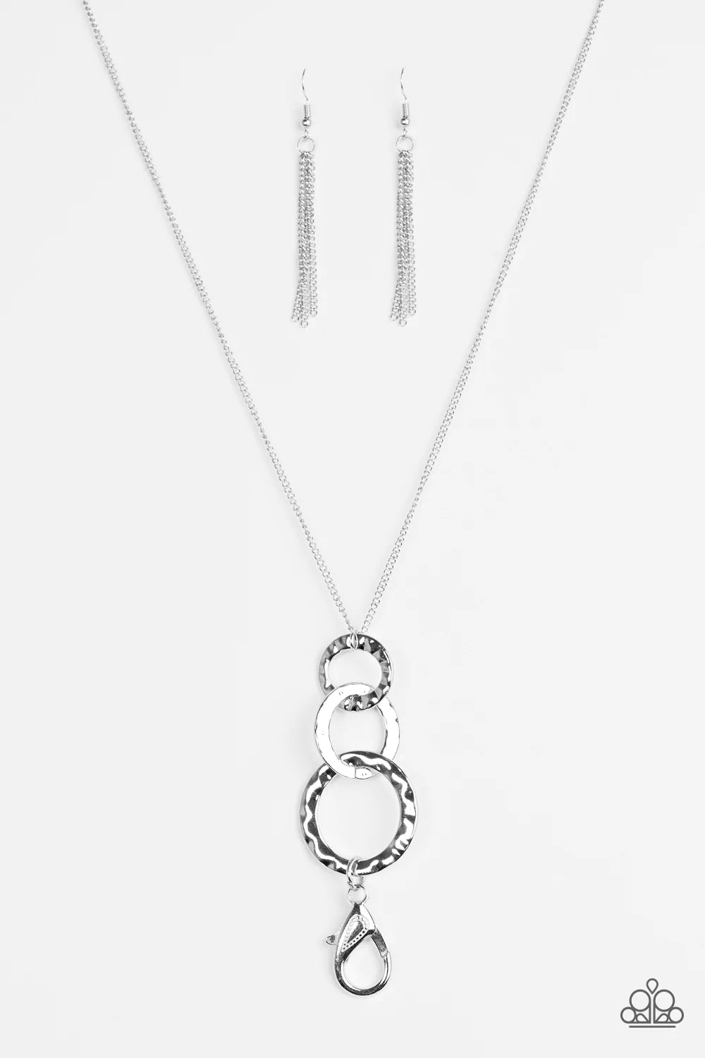 Paparazzi Necklace ~ Dont BOLD Back! - Silver