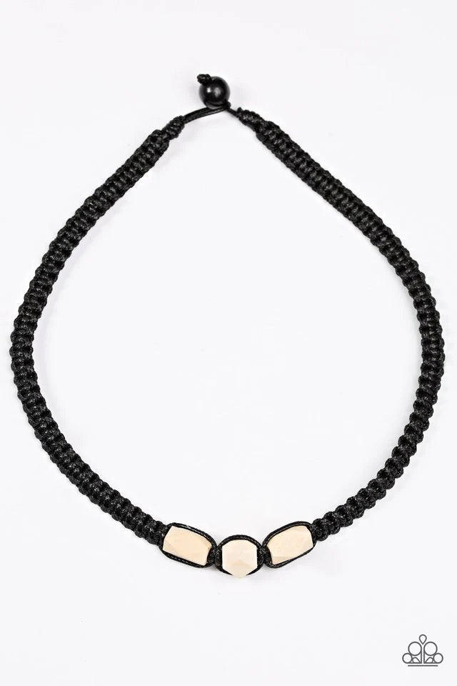 Paparazzi Necklace ~ Redwood Forest - Black