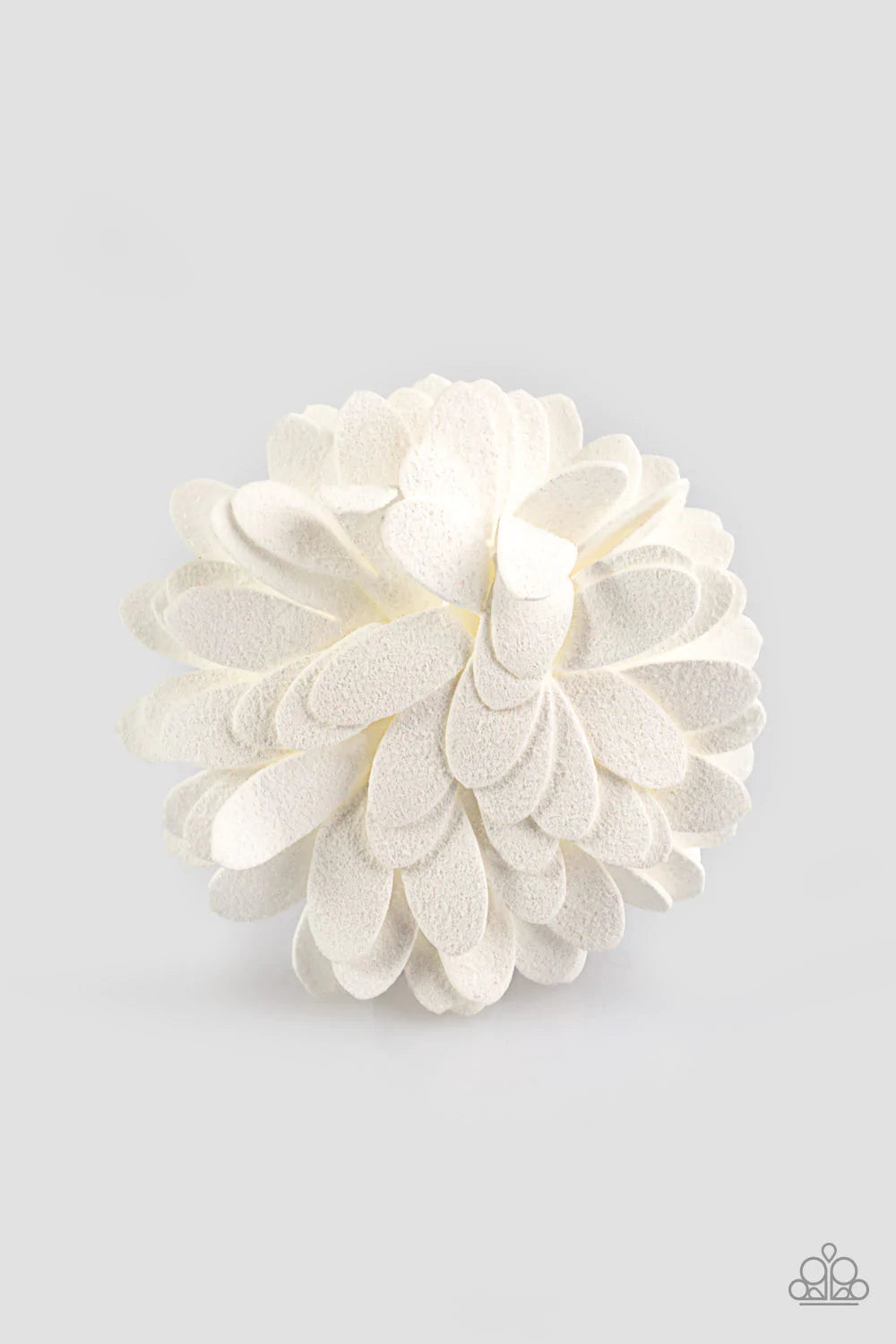 Paparazzi Hair Accessories ~ Sunshine and Suede - White